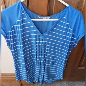EUC - striped dress blouse